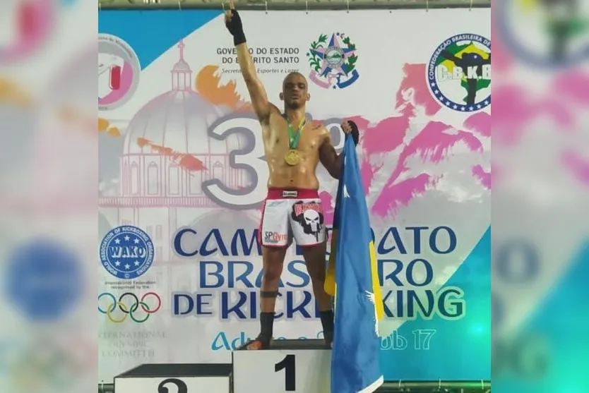  Atleta araponguense Samuel Pereira, o Samuka 