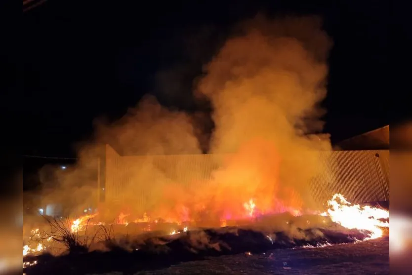 Aumento de queimadas preocupa bombeiros de Apucarana