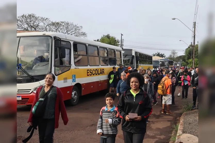Caminhada da Juruba bate recorde de participantes em Apucarana