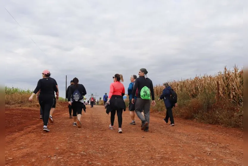 Caminhada da Juruba bate recorde de participantes em Apucarana