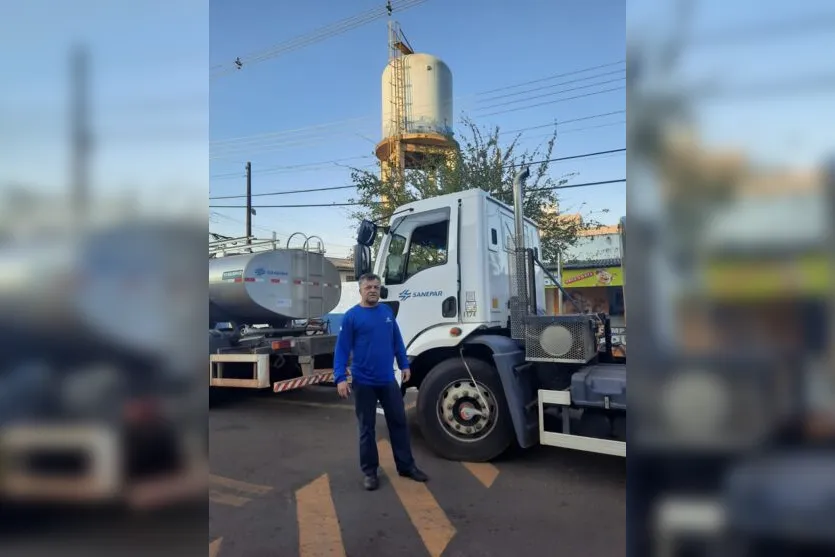 Caminhões-pipa abastecem Mauá da Serra após colapso em poço; Entenda