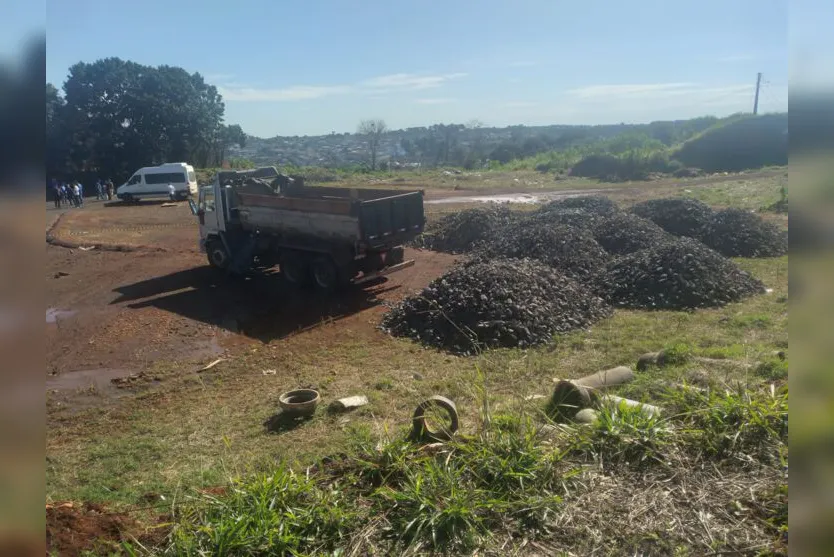  Canteiro de obras onde ocorreu o acidente com o trabalhador de Apucarana 