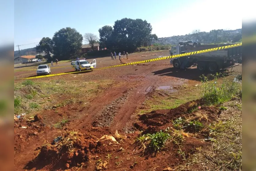  Canteiro de obras onde ocorreu o acidente com o trabalhador de Apucarana 