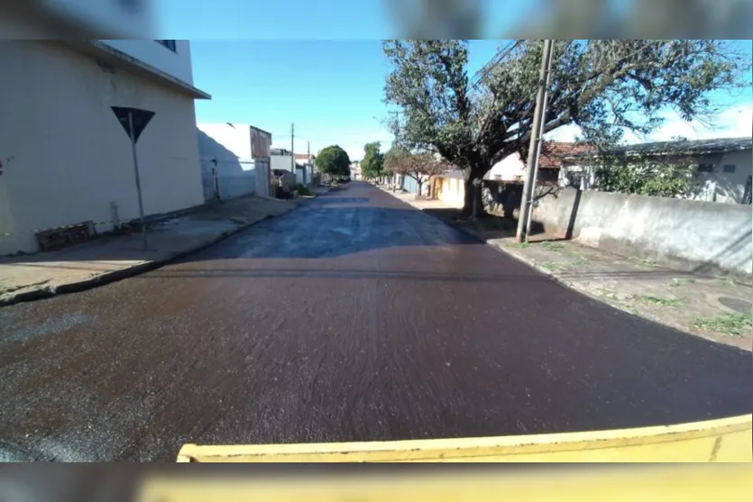 Codar executa serviço de melhoria asfáltica em Arapongas; confira