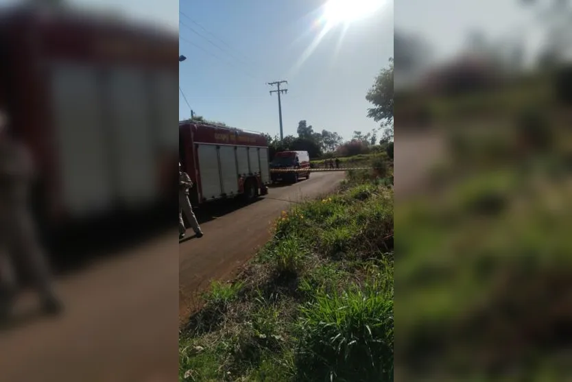  Corpo de Bombeiros e Polícia Militar foram acionados 