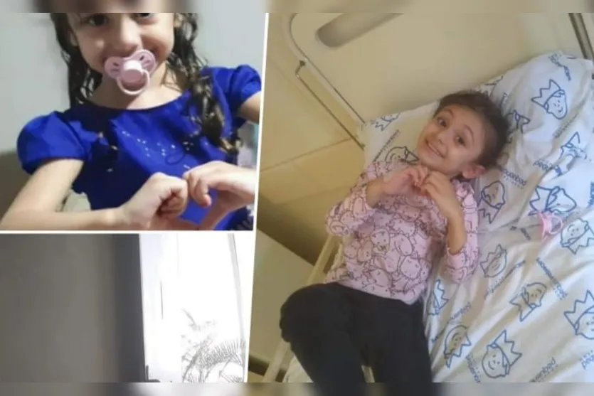  Maria Vitória nasceu com mega cólon congênito 