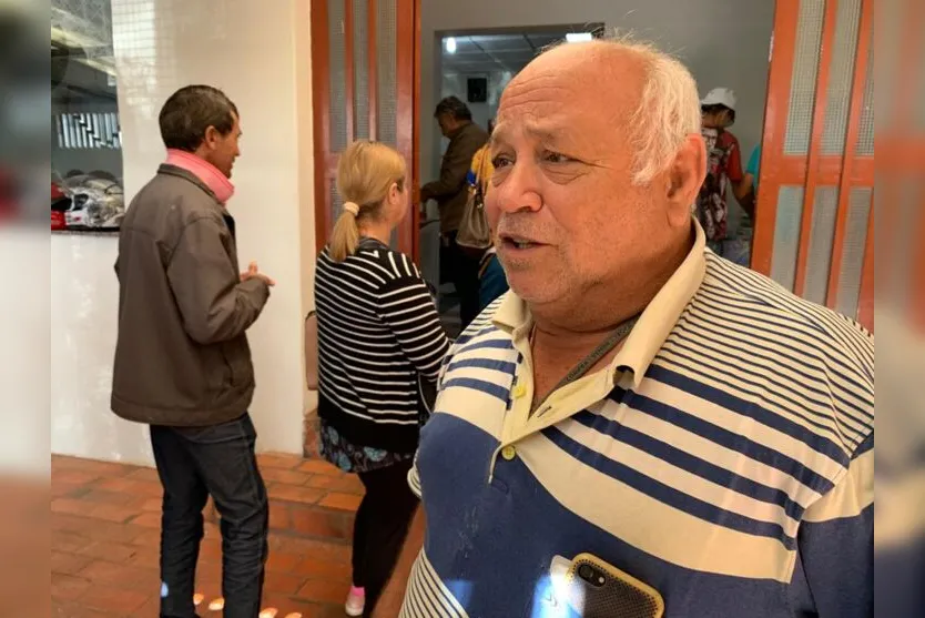  Miltino Benedito de Souza, de 66 anos 