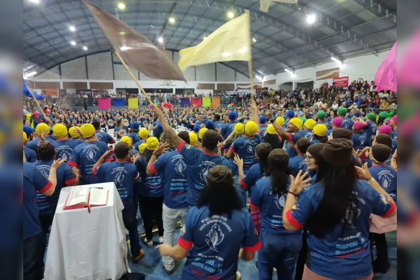  O acampamento foi realizado em um sítio em Ivaiporã e teve início na quinta-feira (7) 