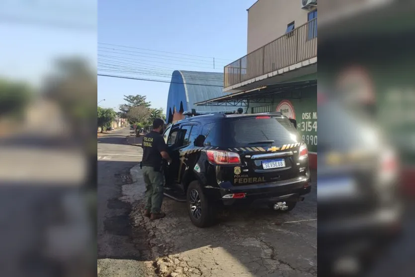  O mandado de busca e apreensão foi cumprido nesta quinta-feira (7) no jardim Silvino, em Cambé 