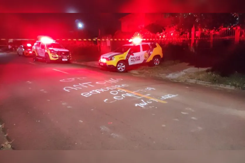  Polícia Militar foi chamada para o local após o crime 