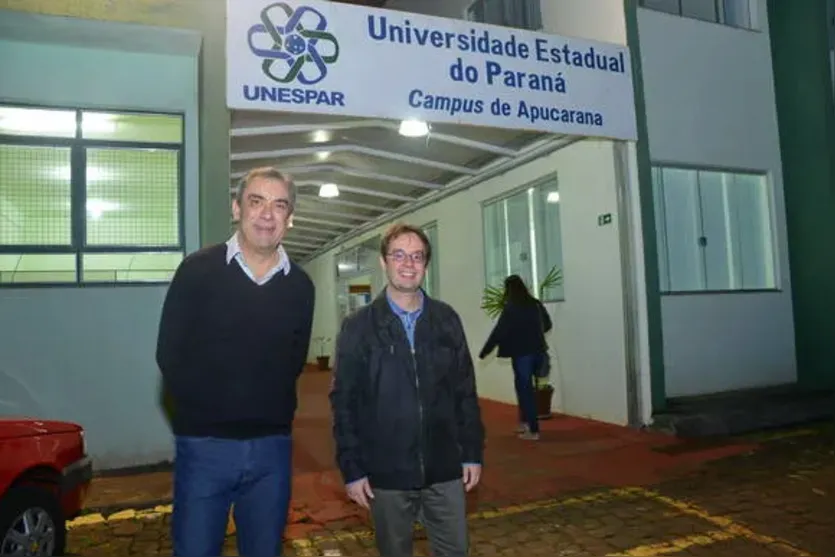  Professores Daniel Gomes e Leonardo Sartori seguem à frente do campus de Apucarana da Unespar 