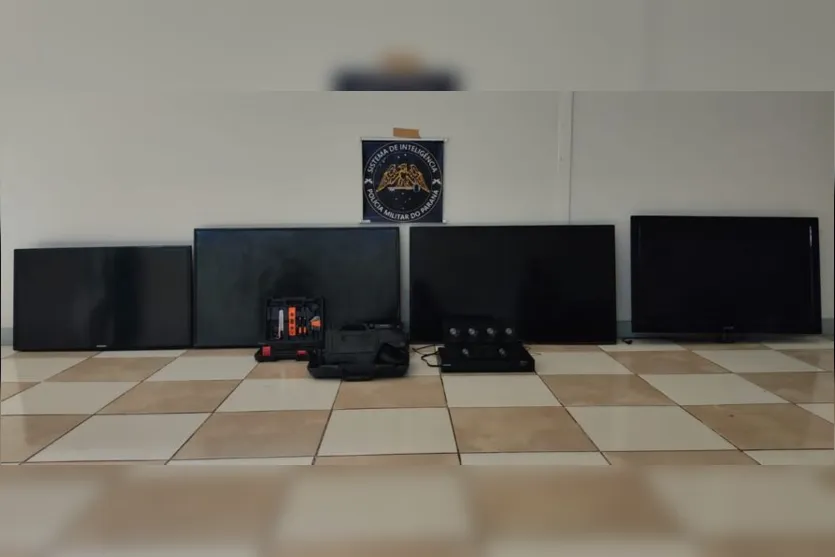 Televisores e outros eletroeletrônicos que foram roubados 