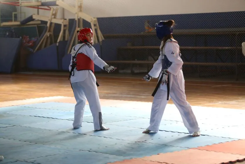 Universidades do oeste do PR dominam o taekwondo dos JUPS