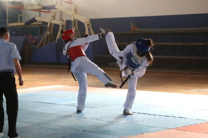 Universidades do oeste do PR dominam o taekwondo dos JUPS