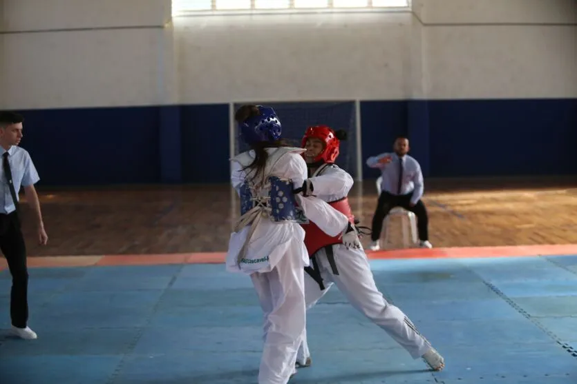 Universidades do oeste do PR dominam o taekwondo dos JUPS