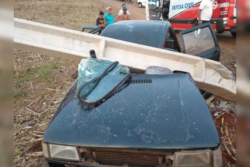  A vítima foi atendida inicialmente pela equipe do município, posteriormente pela equipe da Defesa Civil de Jandaia do Sul 