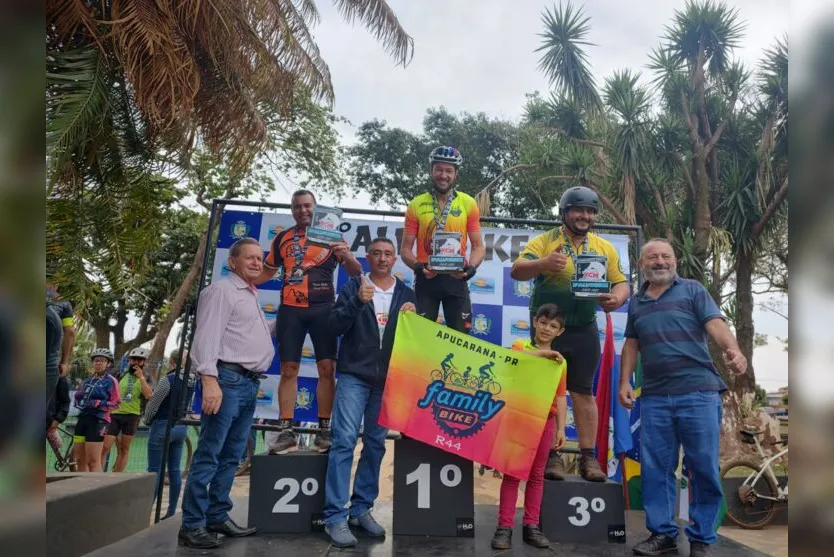  André Sabino, de 36 anos, campeão da categoria sub-40 