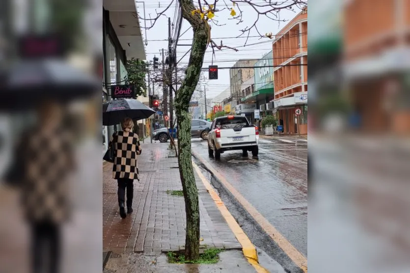  Após chuva dos últimos dias, tempo abre e temperaturas despencam na região 