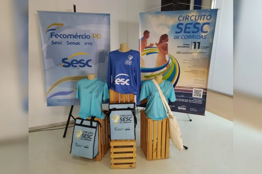 Apucarana lança 15ª etapa do Circuito Sesc de Corridas