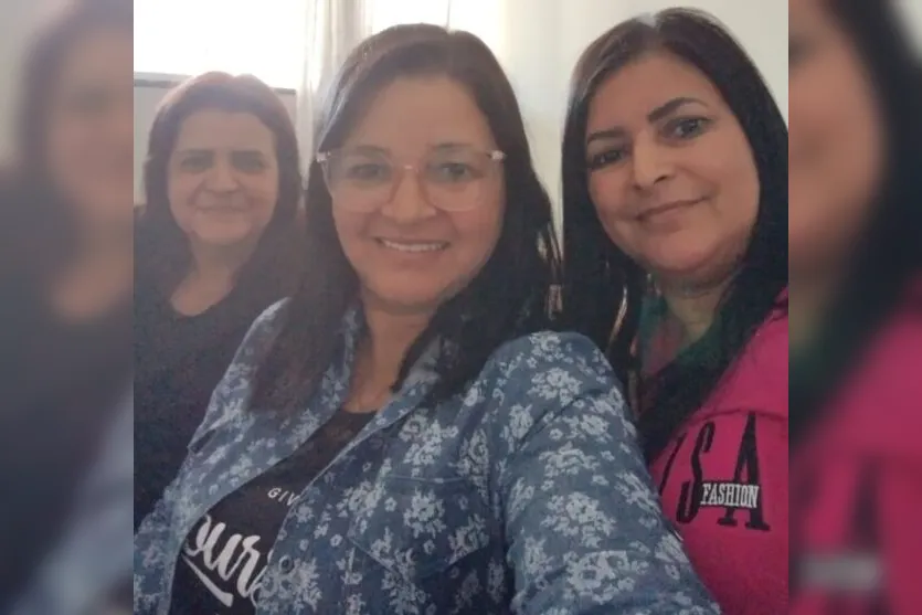  As irmãs Jandira, Irene e Sandra procuram por Marinalva que pode estar em Apucarana 