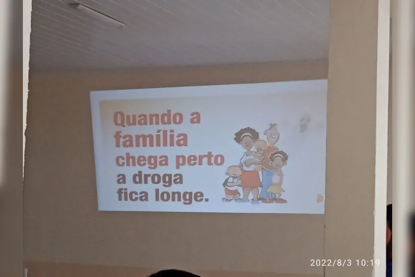  Diversos assuntos relacionados ao uso de drogas foram abordados 