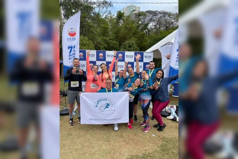  Equipe de Matheus Miguel também representou Apucarana na Meia Maratona 