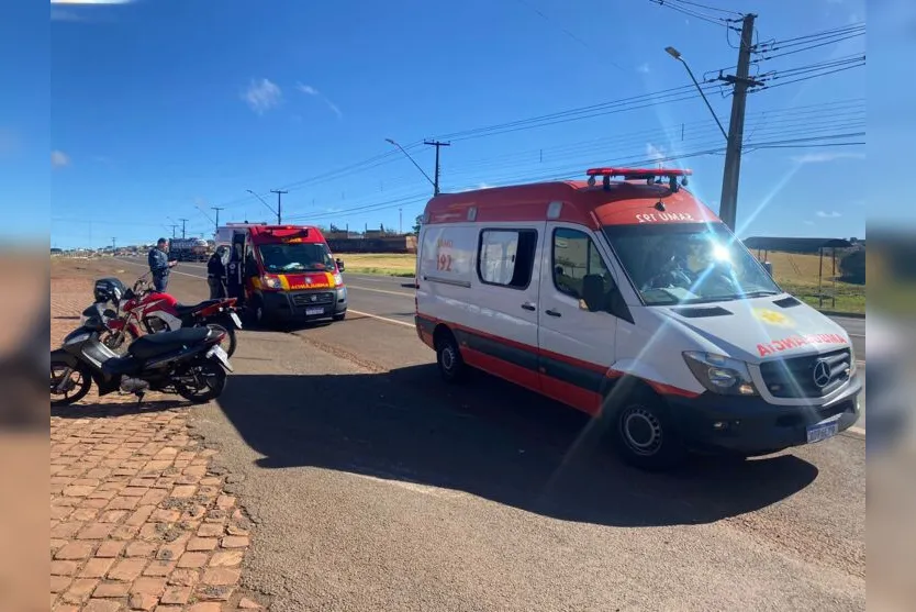 Equipes do Serviço de Atendimento Móvel de Urgência (Samu) e dos Bombeiros foram chamadas. 