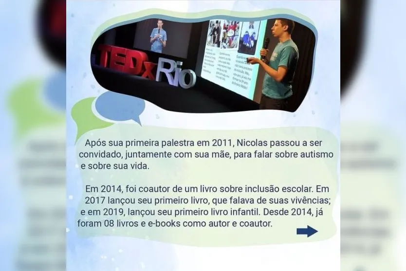 Família de São Paulo ministra palestra sobre autismo no Polo UAB