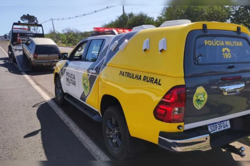 Fiat Palio furtado em Arapuã é recuperado pela PM em Londrina