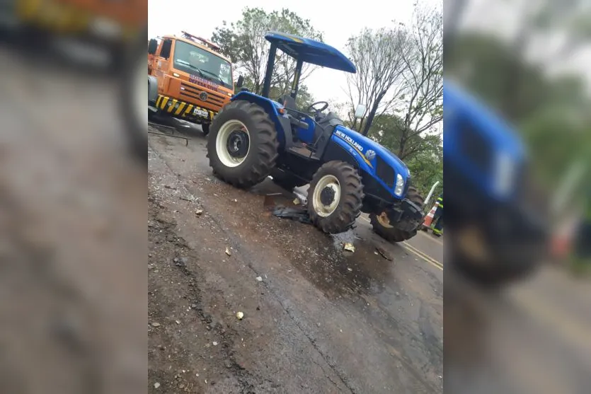  O acidente aconteceu próximo ao trecho de acesso à Cooperval 