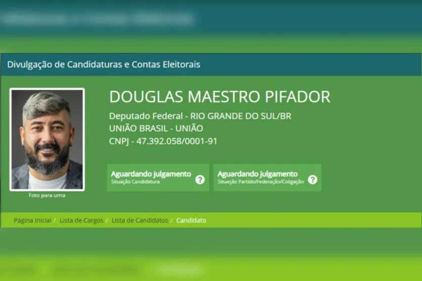  O ex-jogador do Grêmio, Douglas dos Santos, conhecido como o ‘maestro pifador’ 