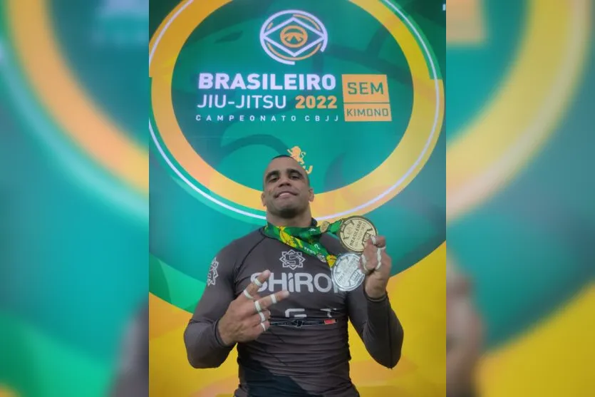  O lutador apucaranense Rafael Teixeira, 34 anos 