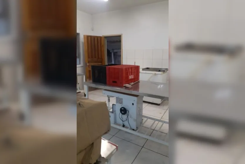  Objetos novos levados seriam usados para um curso de culinária 