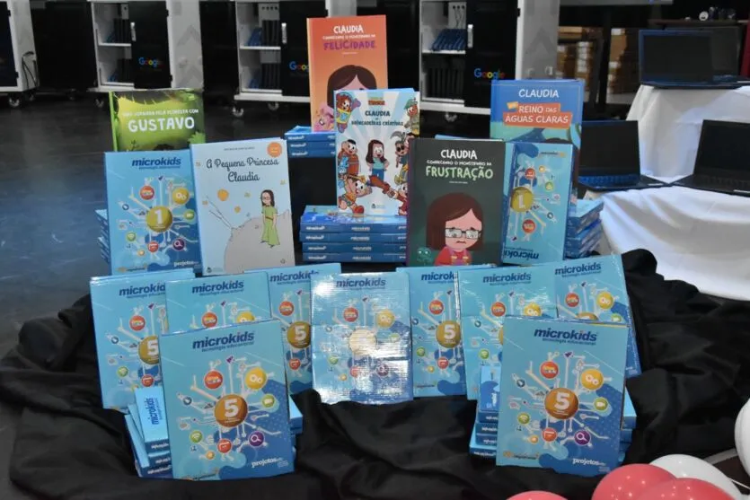  Os microbooks serão direcionados para os alunos do ensino Fundamental 
