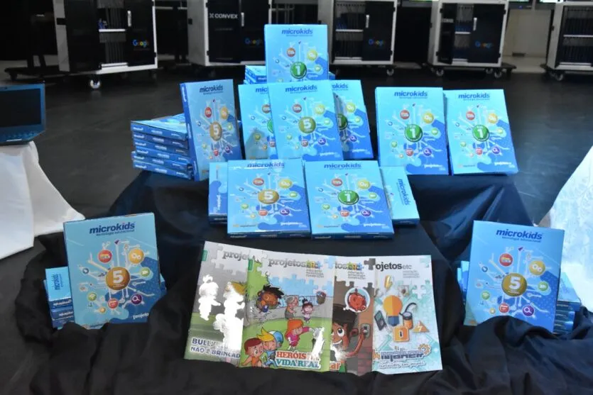  Os microbooks serão direcionados para os alunos do ensino Fundamental 