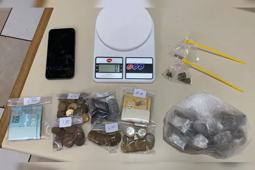 Polícia Civil de Apucarana prende traficante e apreende R$ 37 mil