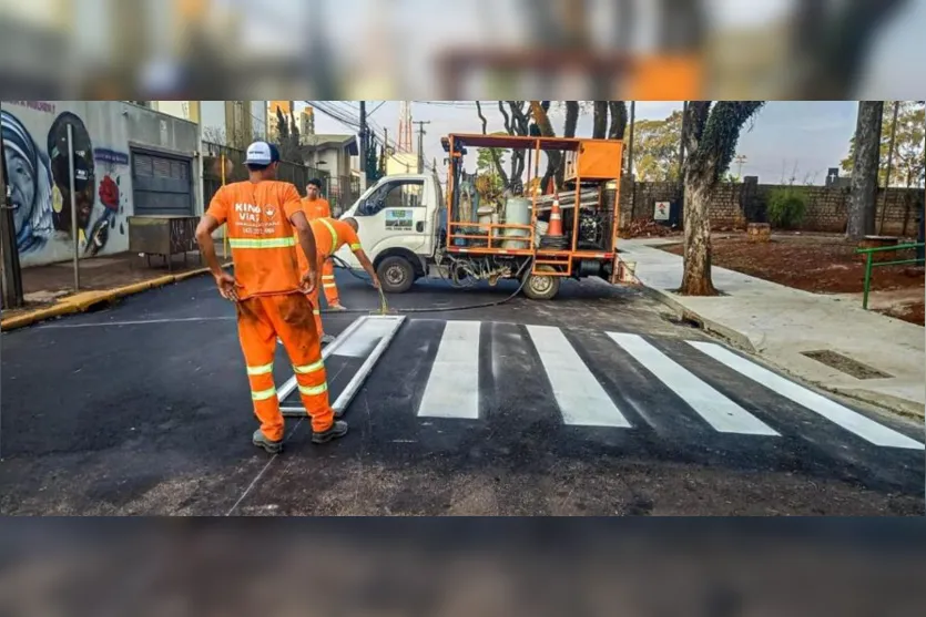 Prefeitura de Apucarana conclui obras da Rua Bandeirantes; confira