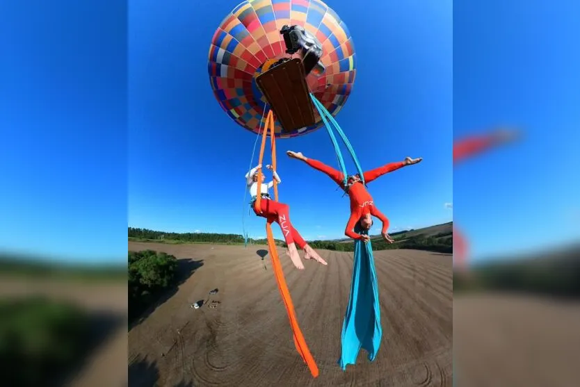 Rio Branco do Ivaí sedia evento com balonismo e apresentações aéreas