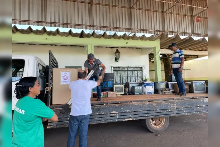 Sabáudia promove primeira Coleta de Lixo Eletrônico