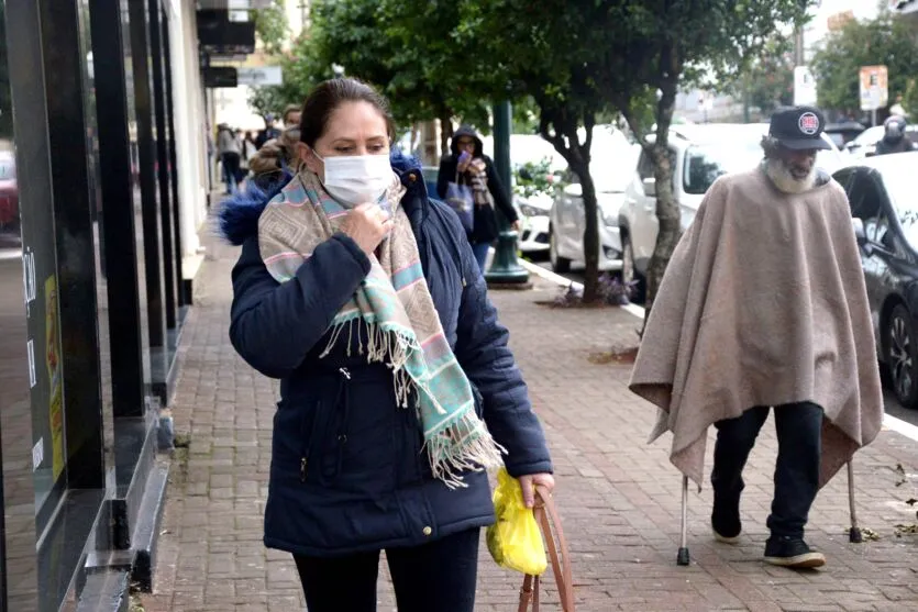  Ventania típica de Apucarana pode deixar a sensação térmica ainda mais fria 