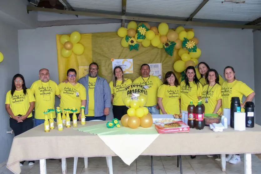  A ação também foi marcada com um momento de confraternização 