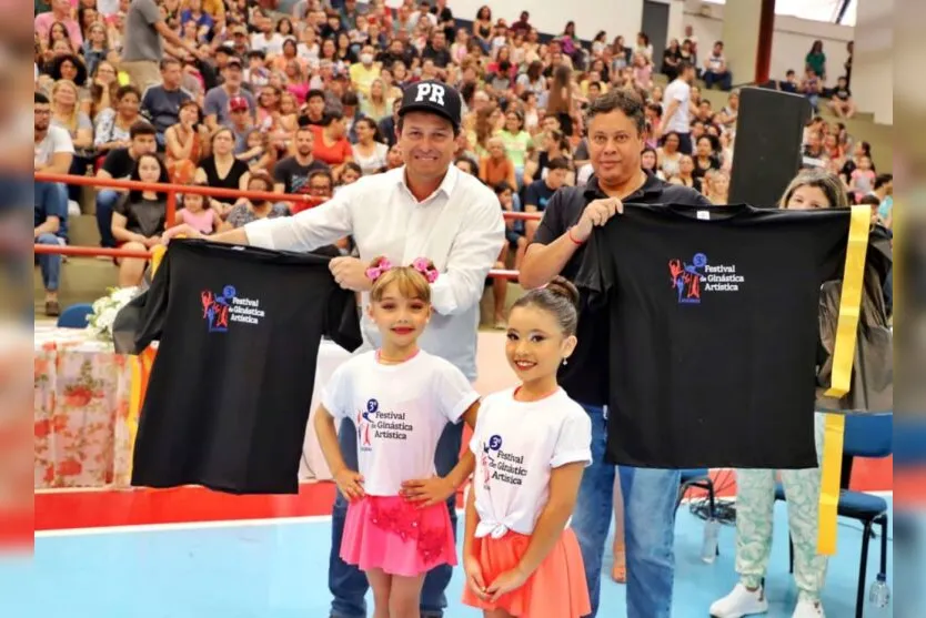  A escolinha de ginástica no Complexo Esportivo Lagoão funciona com mais de 200 atletas 