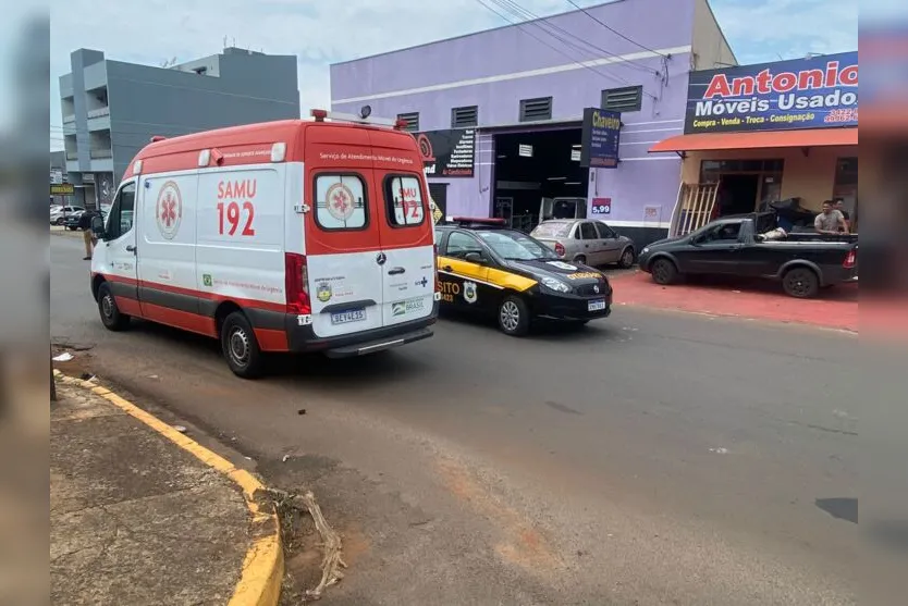  Agentes de Trânsito também atenderam a ocorrência 