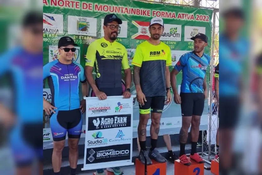 Apucaranenses conseguem bons resultados no Mountain Bike