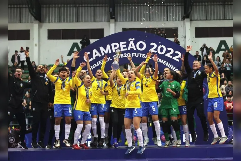  Equipe brasileira foi campeã após vencer Colômbia por 3 a 0 