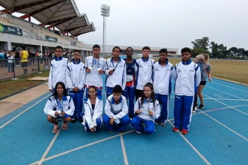 Equipe de Apucarana é destaque no Paranaense Sub-16 de Atletismo