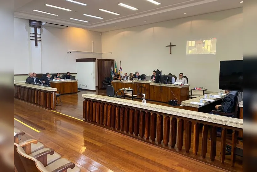  Júri aconteceu nesta quinta-feira (15), no Fórum da Comarca de Apucarana 