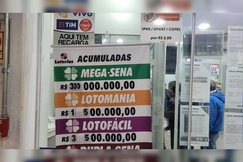 Mega-Sena: moradores de Apucarana contam o que fariam com R$ 300 mi