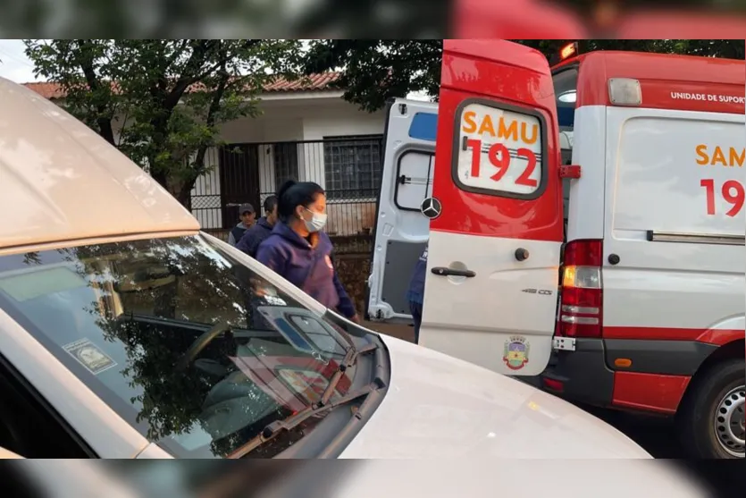  O Serviço de Atendimento Móvel de Urgência (Samu) foi chamado 