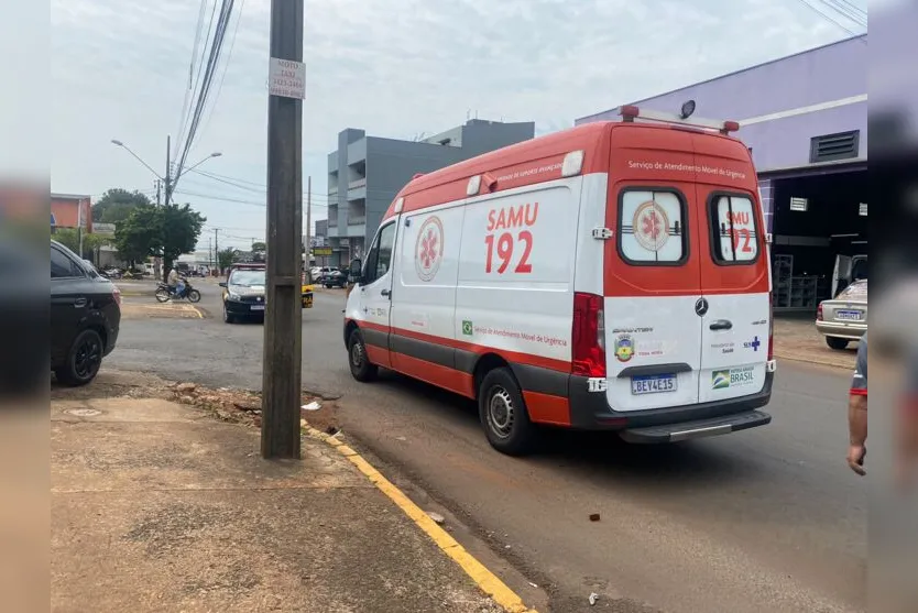  O Serviço de Atendimento Móvel de Urgência (Samu), foi chamado 